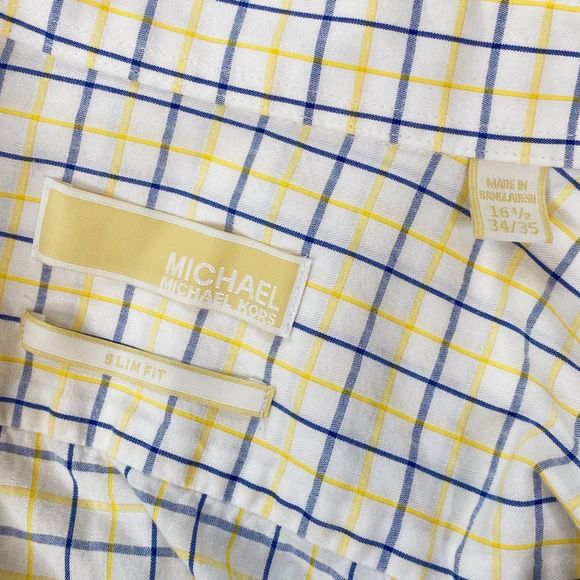 MICHAEL | Michael Kors Men’s Casual Button Down Shirt - Picture 3 of 3